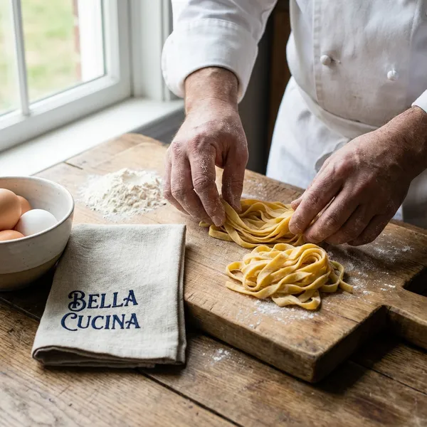Fresh handmade pasta